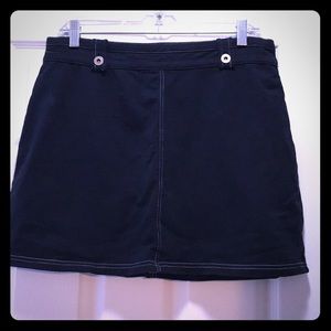 Navy blue skirt